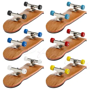 1Pc Style Wooden Deck Fingerboard Skateboard Sport Games Kids Gift Maple Wood New 
1Pc Style Wooden Deck Fingerboard Skateboard Sport Games Kids Gift Maple Wood New