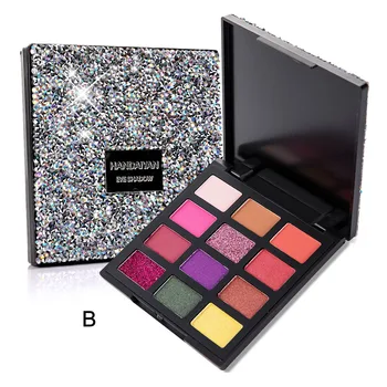 12Colors Diamond Eyeshadow Palette Matte Sequins Eyeshadow Palette Full Diamond Eyeshadow 
12Colors Diamond Eyeshadow Palette Matte Sequins Eyeshadow Palette Full Diamond Eyeshadow