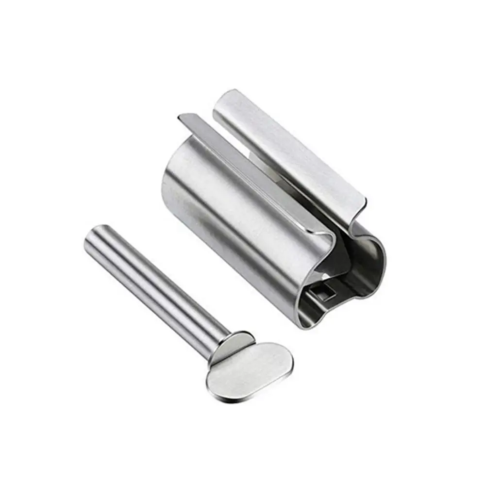 1PC Stainless Steel Rolling Toothpaste Squeezer Roller Tool Squeezing Paste Dispenser Metal Tooth Squeezer Bathroom Tube P9Z2
1PC Stainless Steel Rolling Toothpaste Squeezer Roller Tool Squeezing Paste Dispenser Metal Tooth Squeezer Bathroom Tube P9Z2