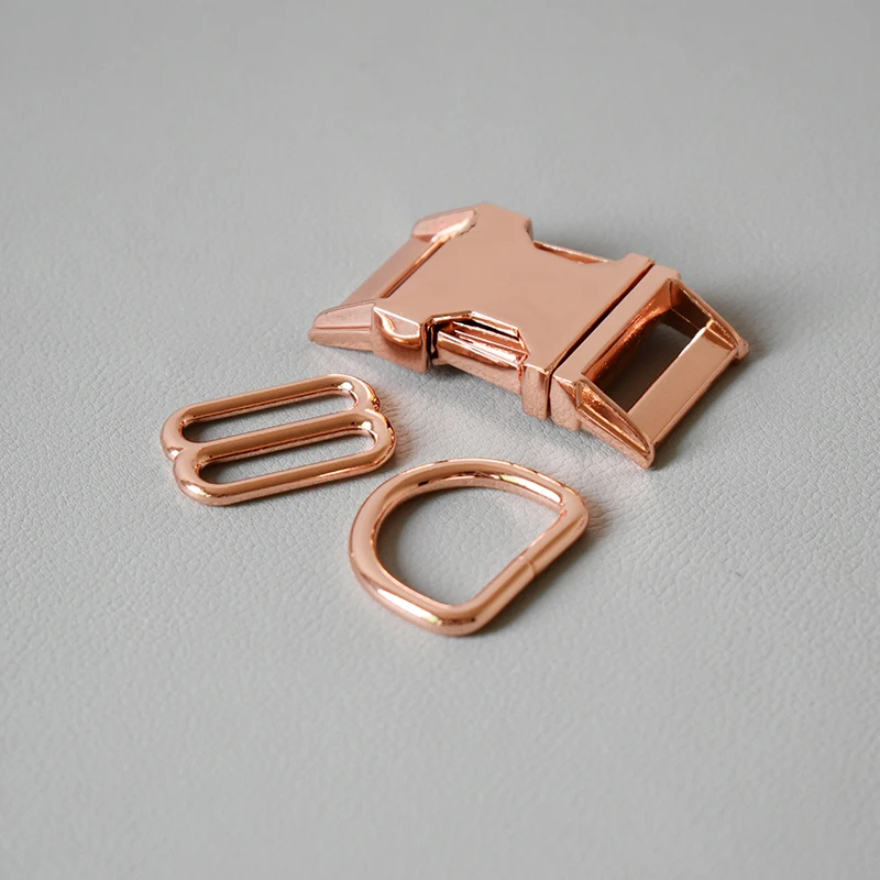 100 Suit (25mm) Webbing Golden Metal Slider Adjustable Buckle Loops DIY Straps Bags Belts Accessory-Rose Gold
100 Suit (25mm) Webbing Golden Metal Slider Adjustable Buckle Loops DIY Straps Bags Belts Accessory-Rose Gold
