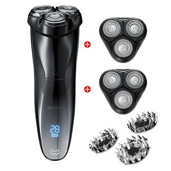 Blackstone 3D Electric Shaver Razor For Men IPX7 Waterproof Wet Dry Dual Use LCD Display Face Beard Shaving Razor barba
Blackstone 3D Electric Shaver Razor For Men IPX7 Waterproof Wet Dry Dual Use LCD Display Face Beard Shaving Razor barba