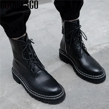 COVIBESCO 2020 Shallow Platform Autumn And Winter Shoes Women Cross Tied Genuine Leather Chunky Heels Pumps Dancing Shoes Woman
COVIBESCO 2020 Shallow Platform Autumn And Winter Shoes Women Cross Tied Genuine Leather Chunky Heels Pumps Dancing Shoes Woman