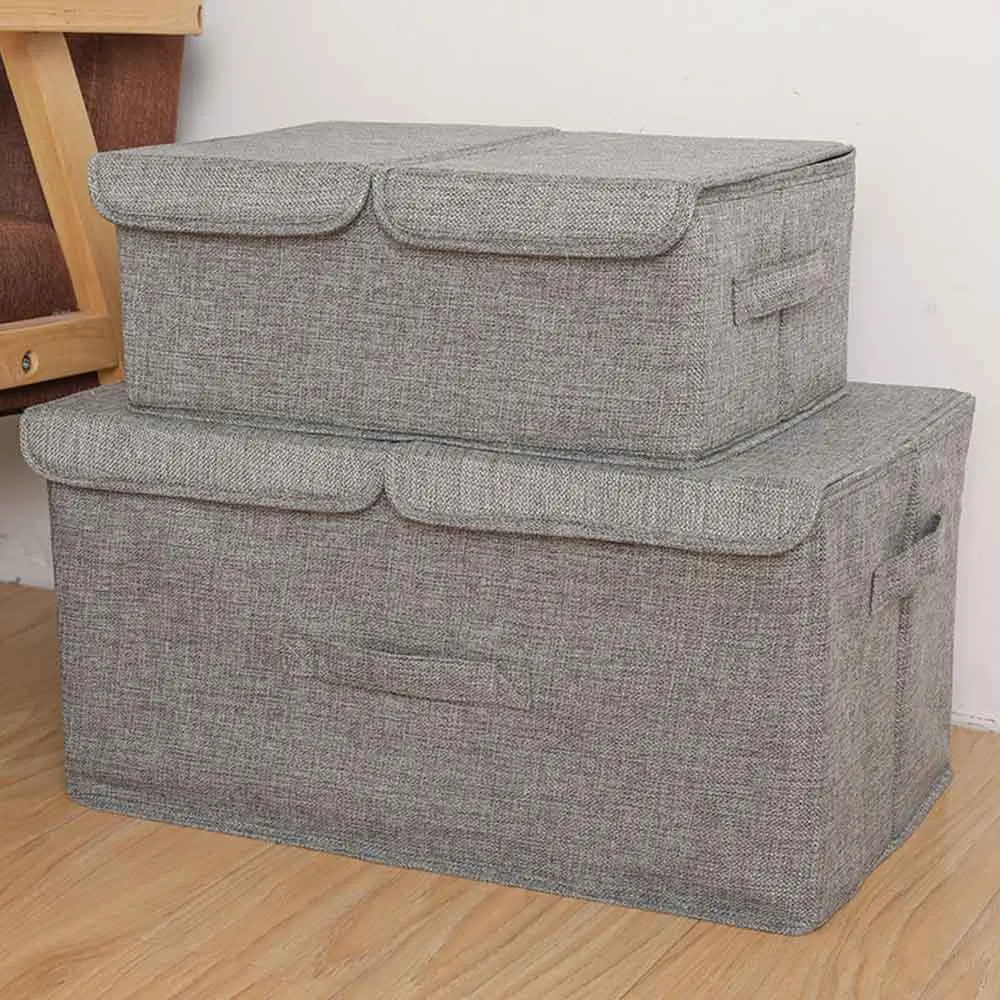 Double Cover Storage Boxes with Lids No Smell Polyester Fabric Clear Storage Baskets Containers Bins With Organizer for Kid Toy
Double Cover Storage Boxes with Lids No Smell Polyester Fabric Clear Storage Baskets Containers Bins With Organizer for Kid Toy