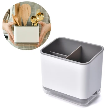 High Quality Double Layer Cutlery Holder Multifunctional Spoon Fork Chopstick Storage Box Drain Rack Organizer Racks For Kitchen
High Quality Double Layer Cutlery Holder Multifunctional Spoon Fork Chopstick Storage Box Drain Rack Organizer Racks For Kitchen