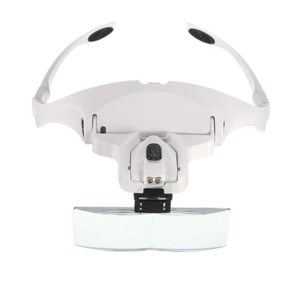 Magnifier Loupe Magnifying Glasses 1.0X 1.5X 2.0X 2.5X 3.5X With 2 LED Lights Lamp for Dentist/tailor/embroidery worker
Magnifier Loupe Magnifying Glasses 1.0X 1.5X 2.0X 2.5X 3.5X With 2 LED Lights Lamp for Dentist/tailor/embroidery worker