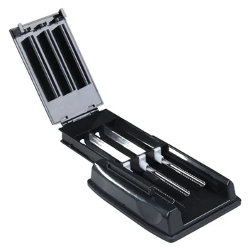 Manual Cigarette Injector Triple Tube Filling Machine Roller Maker (Black) 
Manual Cigarette Injector Triple Tube Filling Machine Roller Maker (Black)