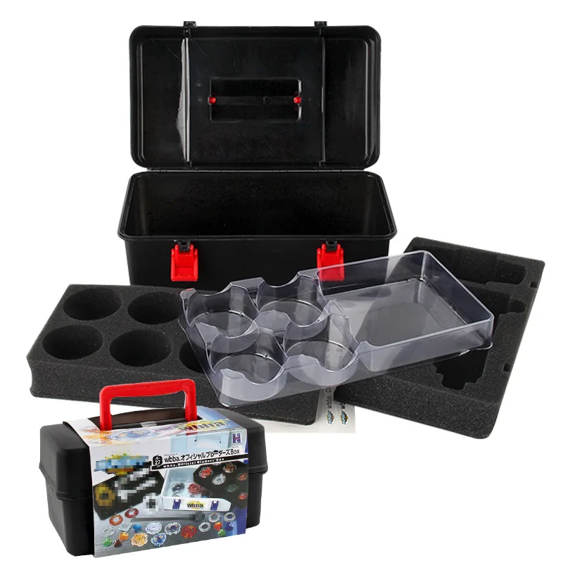 Burst Spinner Toolbox Accessories Assembly Beyblade Spinner Toolbox CHILDREN'S Toy Storage Box
Burst Spinner Toolbox Accessories Assembly Beyblade Spinner Toolbox CHILDREN'S Toy Storage Box