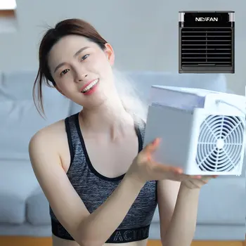 Mini Air Cooler USB Desktop Office Convenient Small Air Conditioning Fan Practical Household Cooling Fan
Mini Air Cooler USB Desktop Office Convenient Small Air Conditioning Fan Practical Household Cooling Fan