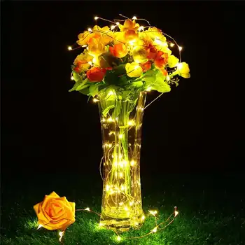 Button Powered DC3V 1M Slivers Wire Auto Turn On LED String Light for Christmas Wedding Holiday Vase Decor Night Lights Lamp
Button Powered DC3V 1M Slivers Wire Auto Turn On LED String Light for Christmas Wedding Holiday Vase Decor Night Lights Lamp
