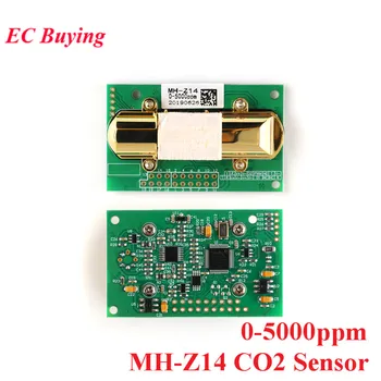 MH-Z14 NDIR Infrared CO2 Sensor Module MH-Z14A Carbon Dioxide Gas Sensor For CO2 Monitor 0-5000ppm MH Z14A Serial Spot PWM
MH-Z14 NDIR Infrared CO2 Sensor Module MH-Z14A Carbon Dioxide Gas Sensor For CO2 Monitor 0-5000ppm MH Z14A Serial Spot PWM