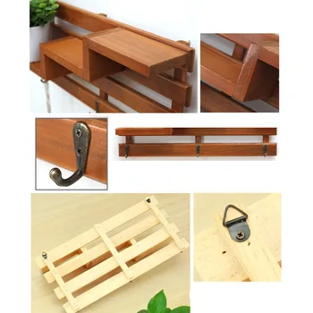 1pcs Retro Simple Wood Storage Holders for Samll Potted for Living Room Bedroom Household Plant Hook Type Wall Decorative Racks
1pcs Retro Simple Wood Storage Holders for Samll Potted for Living Room Bedroom Household Plant Hook Type Wall Decorative Racks