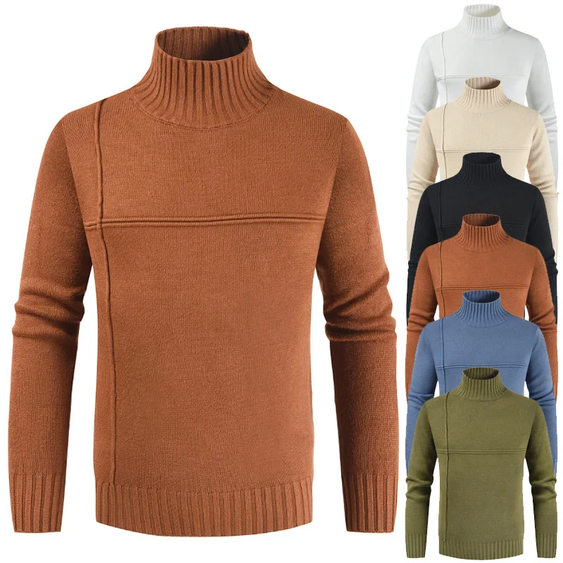 2019 Thick Warm Cashmere Sweater Men Turtleneck Pullover Men Fall Winter Brand Men's Sweaters Slim Fit Pullover Knitwear M-3XL
2019 Thick Warm Cashmere Sweater Men Turtleneck Pullover Men Fall Winter Brand Men's Sweaters Slim Fit Pullover Knitwear M-3XL