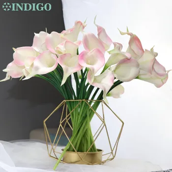 INDIGO- (36pcs Calla + Vase) PU Pink Calla Real Touch Calla Lily Decorative Artificial Flower Table Certerpiece Free Shipping
INDIGO- (36pcs Calla + Vase) PU Pink Calla Real Touch Calla Lily Decorative Artificial Flower Table Certerpiece Free Shipping