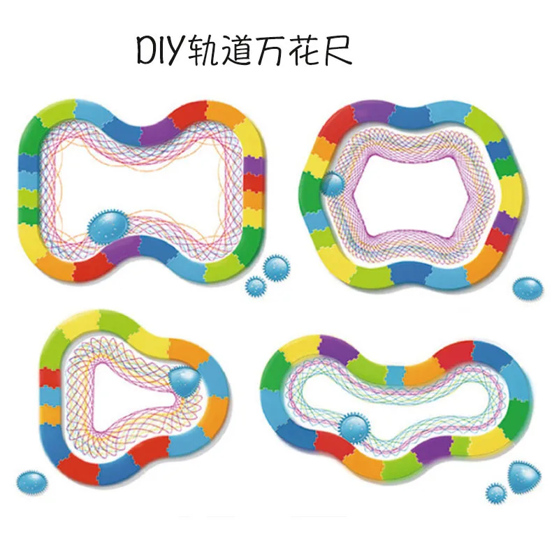 Joy Camera Track Spirograph Children Fine Art Painted Template Flexible Educational Teaching Stationery Drawing Circle Set
Joy Camera Track Spirograph Children Fine Art Painted Template Flexible Educational Teaching Stationery Drawing Circle Set