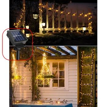Solar Power LED Copper Wire String lamp 5M 10M 20M Fairy Outdoor light Decorative Holiday Garden Lawn Patio Wedding Party STEP#H
Solar Power LED Copper Wire String lamp 5M 10M 20M Fairy Outdoor light Decorative Holiday Garden Lawn Patio Wedding Party STEP#H