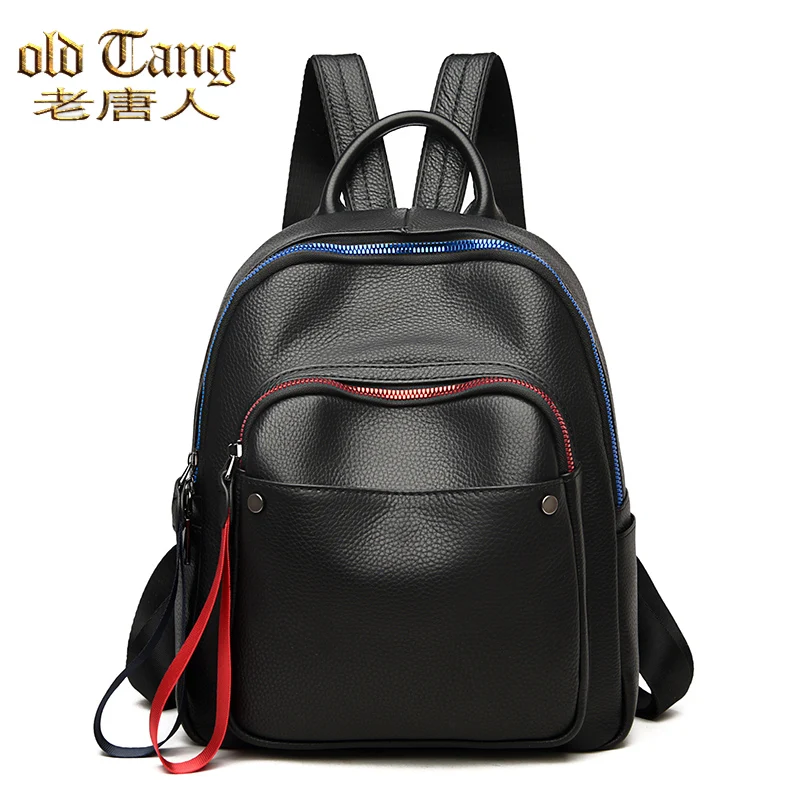 OLD TANG Cowhide Leather Large Capacity High Quality Delicate Bags For Women 2020 New Fashion Backpack Purse For Women Bag
OLD TANG Cowhide Leather Large Capacity High Quality Delicate Bags For Women 2020 New Fashion Backpack Purse For Women Bag
