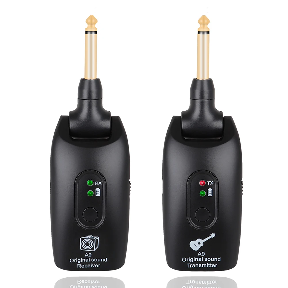 Guitar Wireless System 2.4GHz Guitar System Audio Digital Wireless Guitar Transmitter Receiver Built-in Rechargeable Battery
Guitar Wireless System 2.4GHz Guitar System Audio Digital Wireless Guitar Transmitter Receiver Built-in Rechargeable Battery