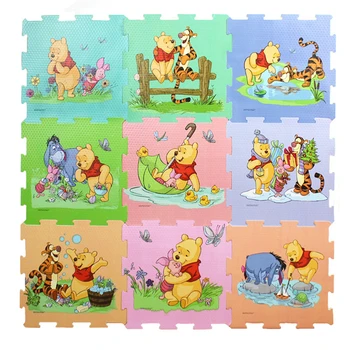 Winnie the pooh foam mat 9pcs/pack 30x30cm per piece Mickey Minnie Baby Child Play Floor Mat Game carpet Crawling mat
Winnie the pooh foam mat 9pcs/pack 30x30cm per piece Mickey Minnie Baby Child Play Floor Mat Game carpet Crawling mat
