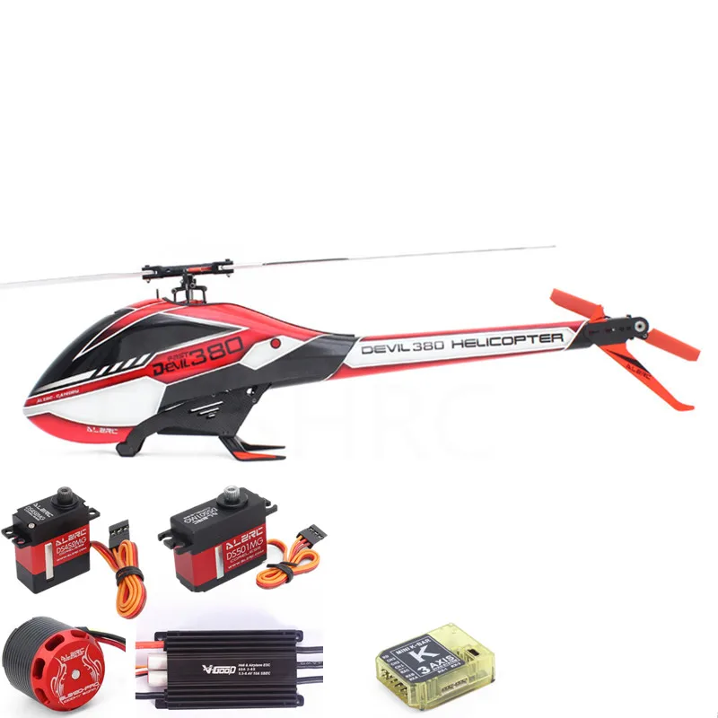 ALZRC - Devil 380 FAST FBL Super Combo RC Helicopter DS452MG Servo Constant Speed ESC with BEC- Black - 2019
ALZRC - Devil 380 FAST FBL Super Combo RC Helicopter DS452MG Servo Constant Speed ESC with BEC- Black - 2019