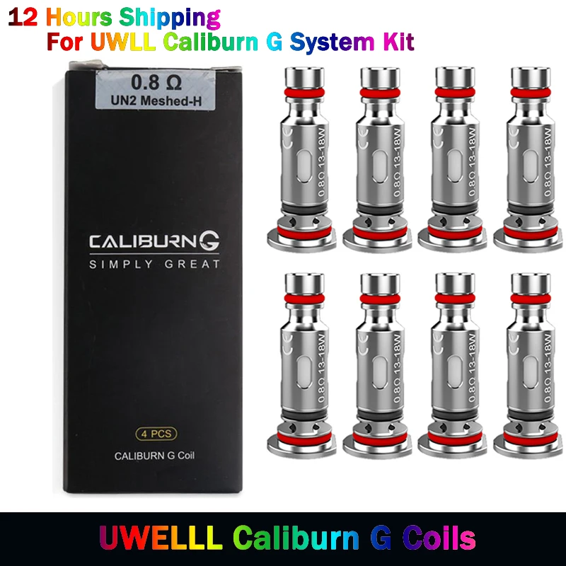 Original UWELL Caliburn G Coil UN2 Meshed H 0.8ohm 1.0ohm Coil For Caliburn G/KOKO Prime Pods Electronic Cigarettes Cores
Original UWELL Caliburn G Coil UN2 Meshed H 0.8ohm 1.0ohm Coil For Caliburn G/KOKO Prime Pods Electronic Cigarettes Cores