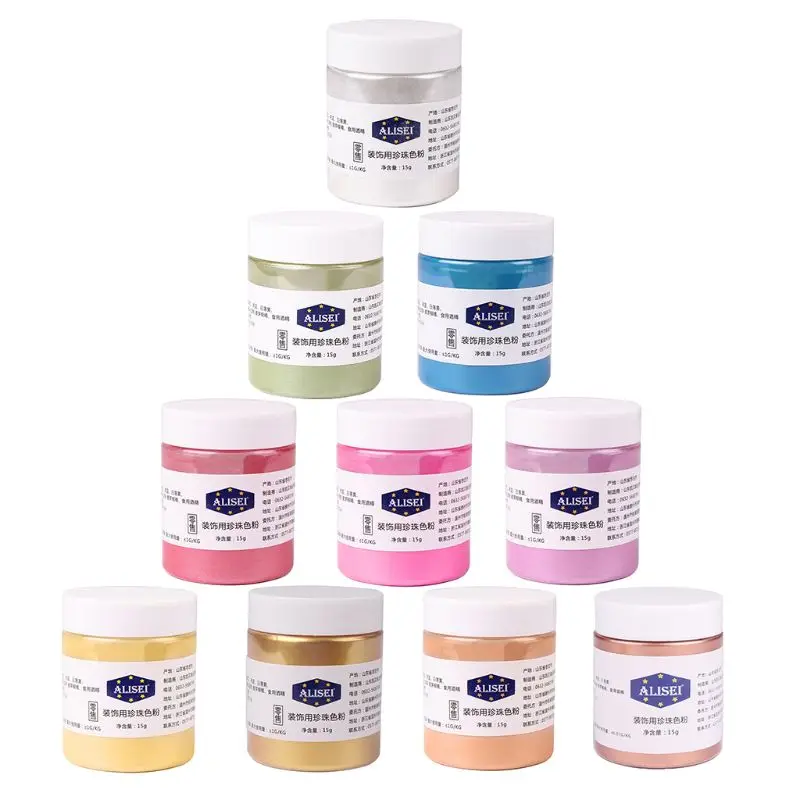 15g Flash Glitter Powder Pigments for Decorating Food Cake Biscuit Chocolate Baking Supply 10 Colors
15g Flash Glitter Powder Pigments for Decorating Food Cake Biscuit Chocolate Baking Supply 10 Colors