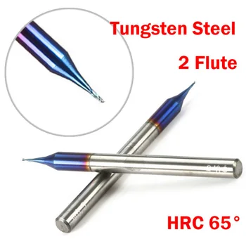 Highest Cutting Hardness 0.5MM Micro End Mill HRC65 2 Flute Tungsten Carbide Flat Milling Cutter
Highest Cutting Hardness 0.5MM Micro End Mill HRC65 2 Flute Tungsten Carbide Flat Milling Cutter
