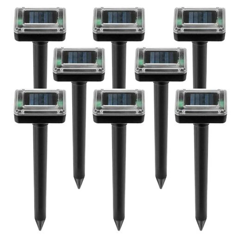 8 Pcs Mole Repellent, Outdoor Solar Sonic Mole Repeller, Gophers Repellent, Snake Repellent, for lawn garden courtyard
8 Pcs Mole Repellent, Outdoor Solar Sonic Mole Repeller, Gophers Repellent, Snake Repellent, for lawn garden courtyard