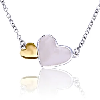 New 925 Sterling Silver Necklace Gold Luminous Love Hearts Collier Pendant Necklace For Women Wedding Gift Fine Diy Jewelry
New 925 Sterling Silver Necklace Gold Luminous Love Hearts Collier Pendant Necklace For Women Wedding Gift Fine Diy Jewelry