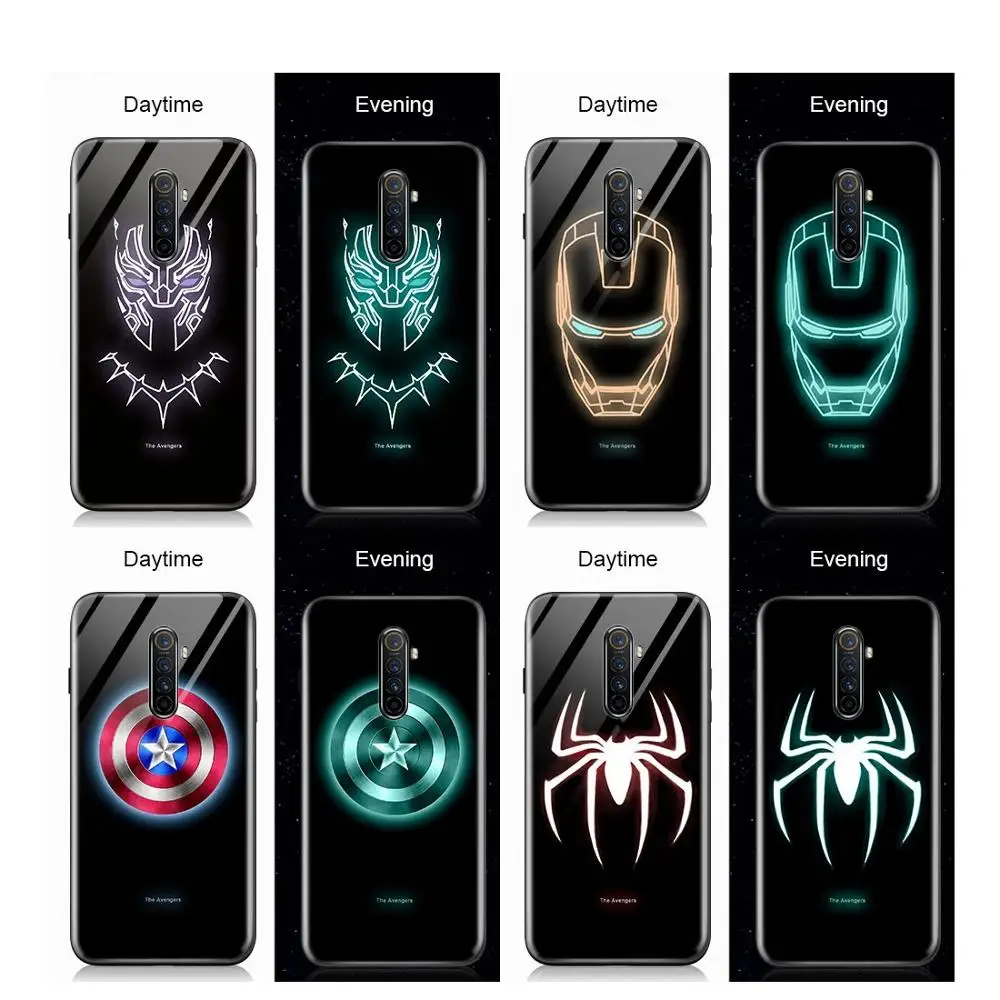 For Oppo Realme 1 2 3 5 Pro U1 C2 X XT X2 Reno 10X Zoom 2 2F 2Z Luminous Case Ironman Glow in Dark Luxury Tempered Glass Cover
For Oppo Realme 1 2 3 5 Pro U1 C2 X XT X2 Reno 10X Zoom 2 2F 2Z Luminous Case Ironman Glow in Dark Luxury Tempered Glass Cover