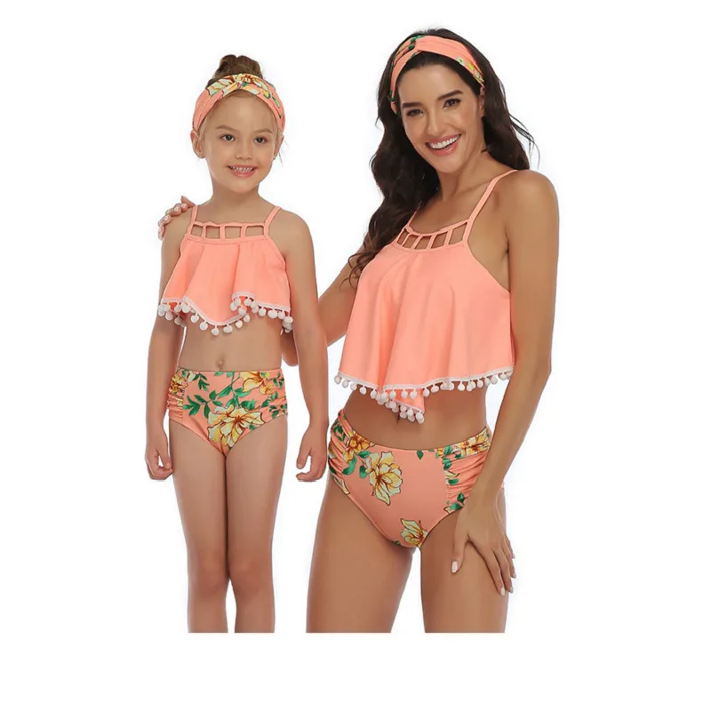 2019 Summer Mother and Daughter Swimsuit Printing piece double lotus leaf Parent-Child Swimwear Family Matching Swimsuit Outfits
2019 Summer Mother and Daughter Swimsuit Printing piece double lotus leaf Parent-Child Swimwear Family Matching Swimsuit Outfits