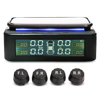 168 Solar Tire Pressure Monitoring System Vibration Power-on LED Atmosphere Lamp 4 External Sensors
168 Solar Tire Pressure Monitoring System Vibration Power-on LED Atmosphere Lamp 4 External Sensors