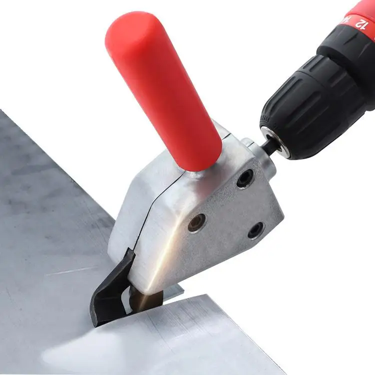1/4in Nibble Metal Cutting 6.35 Sheet Metal Nibble Cutter HCS Drill Shear Attachment Electric Scissors for Power Tool Accessorie
1/4in Nibble Metal Cutting 6.35 Sheet Metal Nibble Cutter HCS Drill Shear Attachment Electric Scissors for Power Tool Accessorie