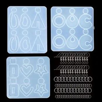 1 Set Crystal Epoxy Resin Mold Earrings Drop Dangle Pendant Casting Silicone Mould Handmade DIY Crafts Jewelry Making Tools
1 Set Crystal Epoxy Resin Mold Earrings Drop Dangle Pendant Casting Silicone Mould Handmade DIY Crafts Jewelry Making Tools