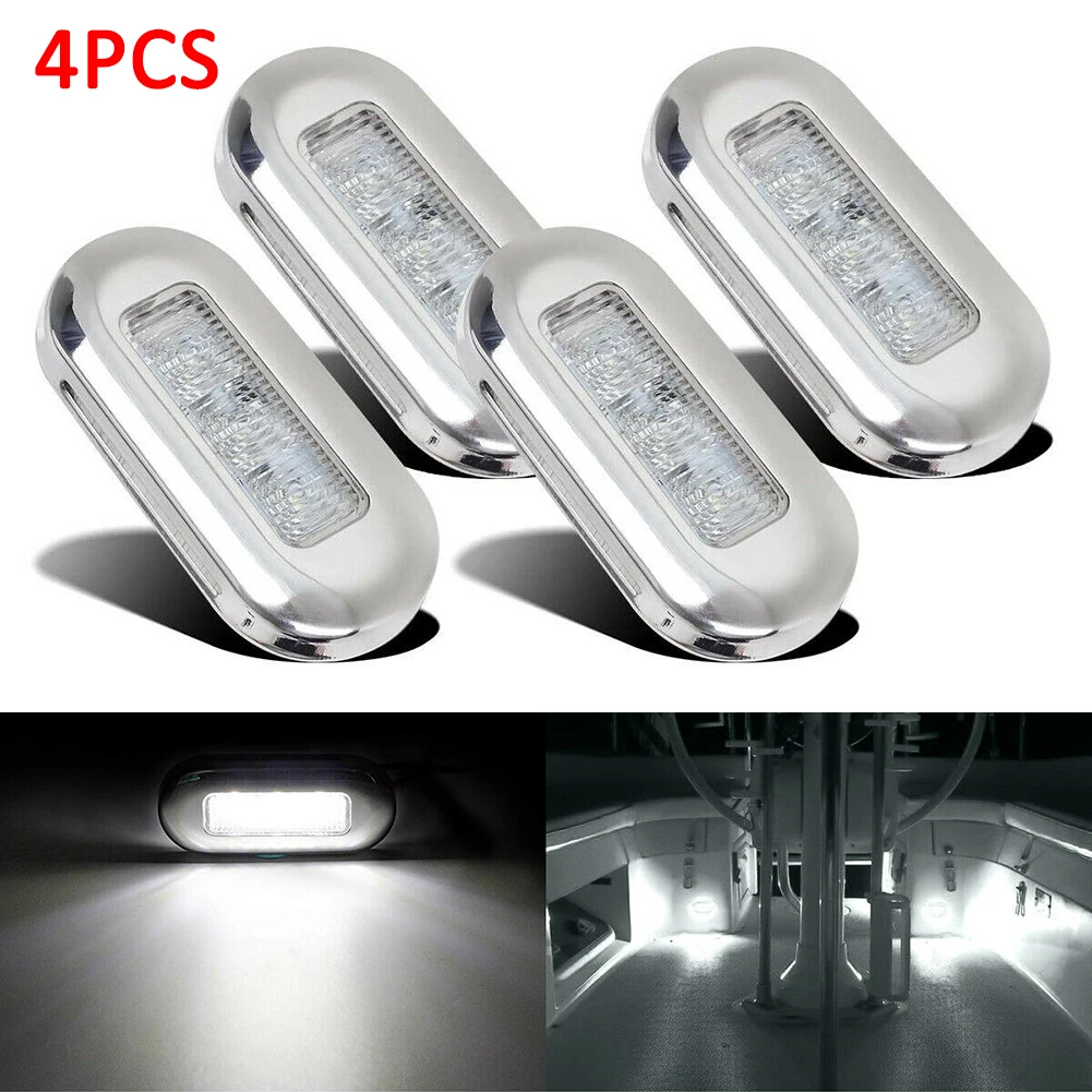 4pcs Boat Courtesy Lights Marine Grade 24V Large Waterproof Cool Blue LED Courtesy Lights Stair Deck Lamp boat lightings
4pcs Boat Courtesy Lights Marine Grade 24V Large Waterproof Cool Blue LED Courtesy Lights Stair Deck Lamp boat lightings