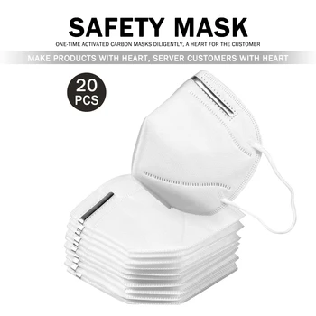 Shipping in 24 hours 20Pcs KN95 Face Masks Dust Respirator Safety Masks Anti-fog Pollution Breathable Mouth Cover Dropshipping
Shipping in 24 hours 20Pcs KN95 Face Masks Dust Respirator Safety Masks Anti-fog Pollution Breathable Mouth Cover Dropshipping