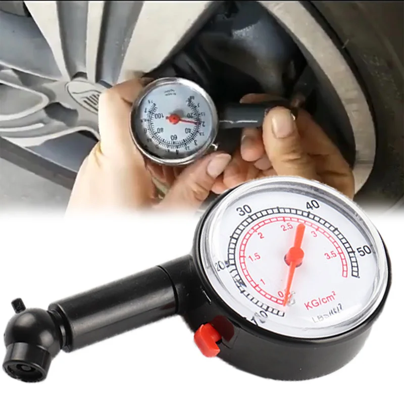

Tire Pressure Gauge High Precision with Deflation Pointer Tire Inflation Pressure Measurement Pressure Meter Car Accessories