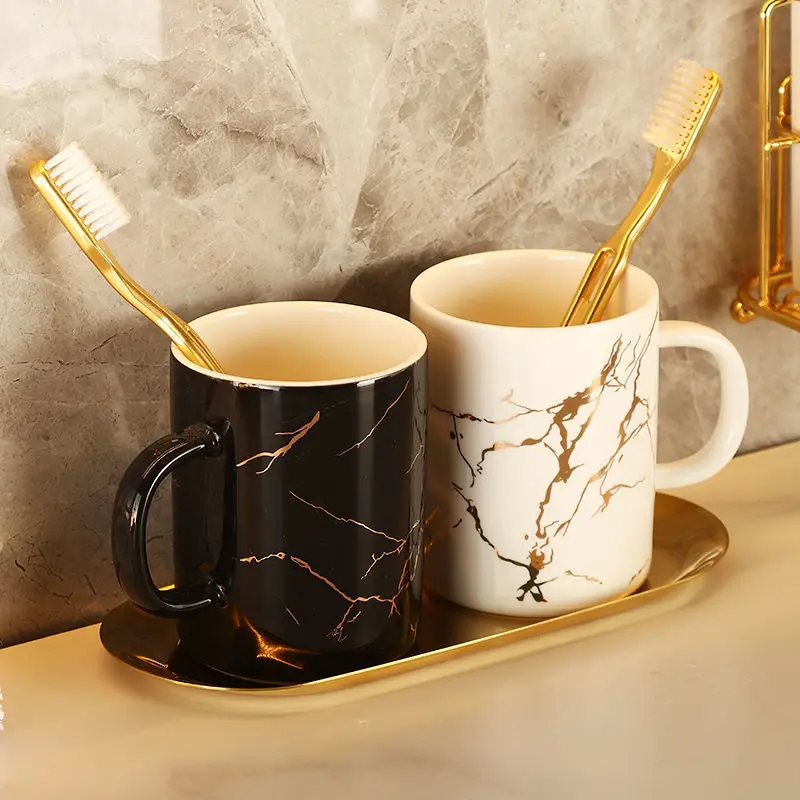 Light Luxury Punch-Free Household Couple Toothbrushing Cup Toothbrush Cylinder Ceramic Mouthwash Cup Rack Tray Holder Hardware
Light Luxury Punch-Free Household Couple Toothbrushing Cup Toothbrush Cylinder Ceramic Mouthwash Cup Rack Tray Holder Hardware