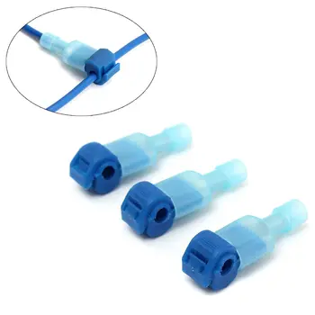 100Pcs/50Sets Electrical Cable Connectors Quick Splice Lock Wire Terminals Crimp Blue Electrical Car Audio 16-14AWG 2.5-4.0mm
100Pcs/50Sets Electrical Cable Connectors Quick Splice Lock Wire Terminals Crimp Blue Electrical Car Audio 16-14AWG 2.5-4.0mm