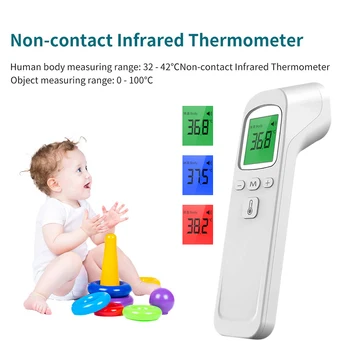 Digital Infrared Temperature Tool Non-Contact Baby Forehead Ear IR Temperature For Baby Adults
Digital Infrared Temperature Tool Non-Contact Baby Forehead Ear IR Temperature For Baby Adults