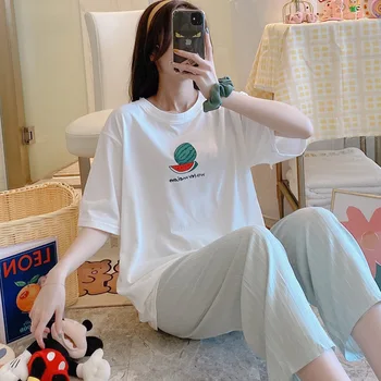 2020 Hot Sale Pajamas Set For Women Stylish Kawaii fruit Pijamas cute Sleepwear Ladies Pyjamas Casual Loose Large Size Homewear
2020 Hot Sale Pajamas Set For Women Stylish Kawaii fruit Pijamas cute Sleepwear Ladies Pyjamas Casual Loose Large Size Homewear