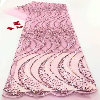 African lace fabric 2020 high quality lace Nigeria sequined tulle lace fabric bride French mesh lace fabric D38661
African lace fabric 2020 high quality lace Nigeria sequined tulle lace fabric bride French mesh lace fabric D38661
