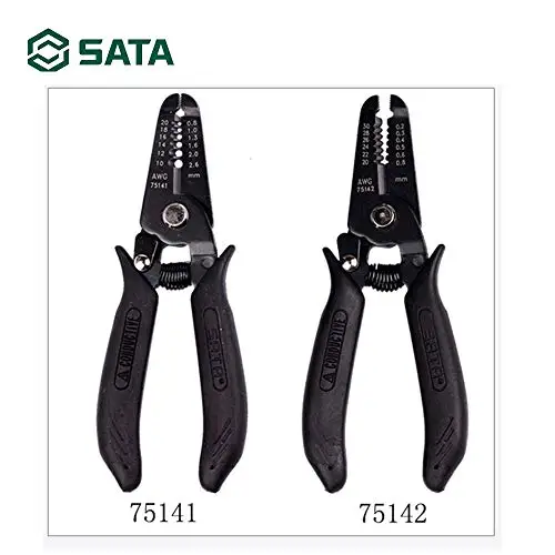 SATA ESD Wire Strippers with Antistatic Handle one piece Anti-static Electronic Precision Wire Cutter Plier 6 Hole Stripping
SATA ESD Wire Strippers with Antistatic Handle one piece Anti-static Electronic Precision Wire Cutter Plier 6 Hole Stripping
