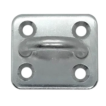 4 Holes Square Pad Eye Plates Stainless Steel Shade Sail Marine Boat Fitting
4 Holes Square Pad Eye Plates Stainless Steel Shade Sail Marine Boat Fitting