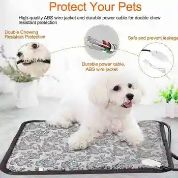 Comfortable Waterproof Oxford Cloth Pet Electric Pad Blanket Winter Keep Warm Heated Heating Mat Dog Cat Bunny Bed
Comfortable Waterproof Oxford Cloth Pet Electric Pad Blanket Winter Keep Warm Heated Heating Mat Dog Cat Bunny Bed