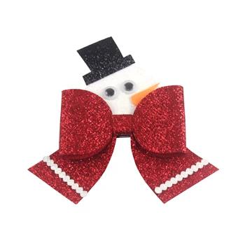 3 inch Christmas cute snowman hair bows for girls Hair Clips Hair accessories handmade Hair Barrettes kids gifts heardress
3 inch Christmas cute snowman hair bows for girls Hair Clips Hair accessories handmade Hair Barrettes kids gifts heardress