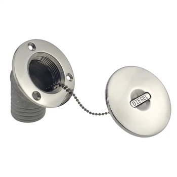 2"(50mm) Boat Deck Fill / Filler Cap Keyless - Angled Neck Diesel/Gas/Water/Fuel Marine 316 Stainless Steel
2"(50mm) Boat Deck Fill / Filler Cap Keyless - Angled Neck Diesel/Gas/Water/Fuel Marine 316 Stainless Steel