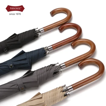 Classic Wooden Long Handle Umbrella Men Business Big Golf Black Umbrella Windproof 8K Stick Rain Umbrellas Paraguas Gift Ideas 
Classic Wooden Long Handle Umbrella Men Business Big Golf Black Umbrella Windproof 8K Stick Rain Umbrellas Paraguas Gift Ideas
