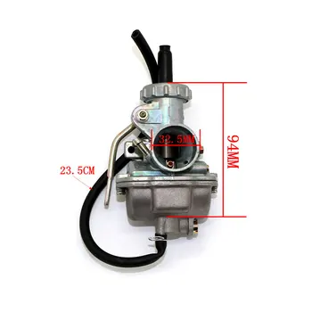 PZ20 Gas Carburetor Replacement Assembly Manual Choke 48mm Bolt 20mm for Motorcycle ATV Dirt Bike
PZ20 Gas Carburetor Replacement Assembly Manual Choke 48mm Bolt 20mm for Motorcycle ATV Dirt Bike