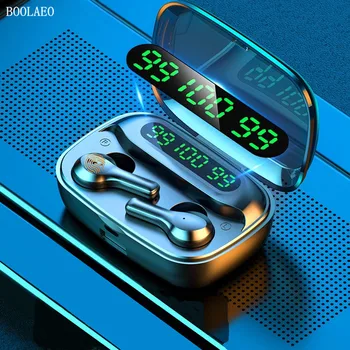 BOOLAEO Original TWS Bluetooth V5.0 Headphones 9D Stereo Sports Gaming Wireless Mini Earphones touch Noise Cancelling with Mic
BOOLAEO Original TWS Bluetooth V5.0 Headphones 9D Stereo Sports Gaming Wireless Mini Earphones touch Noise Cancelling with Mic