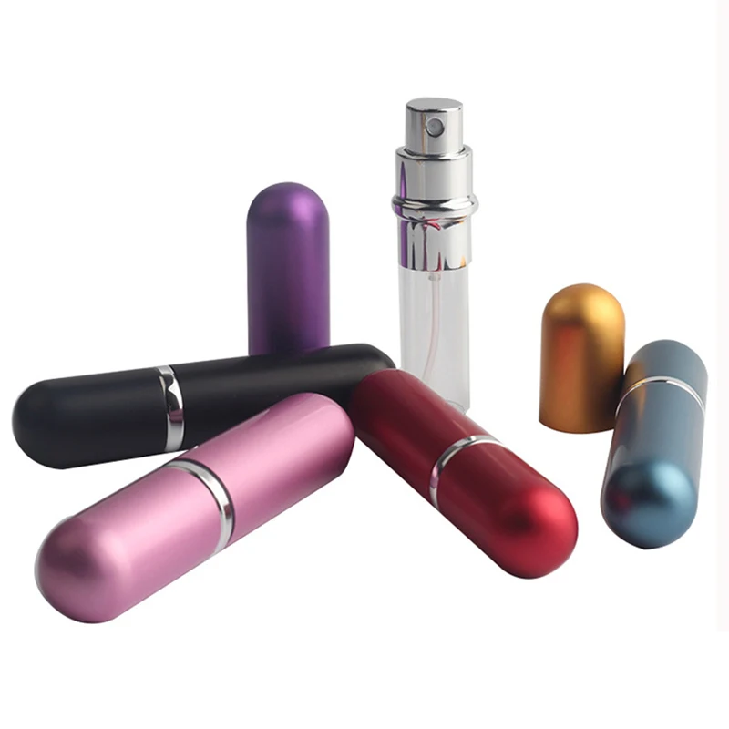 5ml Portable Perfume Bottle Mini Aluminum Refillable Bottles Perfume Spray Bottle Atomizer Travel Container with Empty Atomizer
5ml Portable Perfume Bottle Mini Aluminum Refillable Bottles Perfume Spray Bottle Atomizer Travel Container with Empty Atomizer